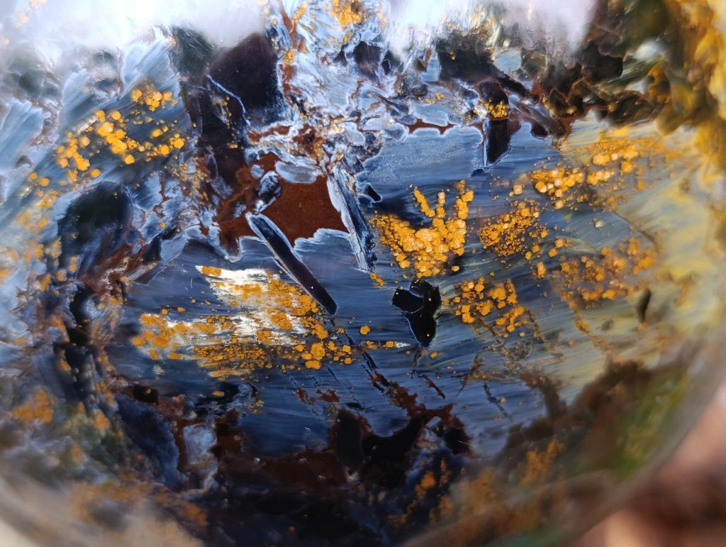 Polished Large Ultra Rare Pietersite Sphere x 1 From Outjo, Namibia