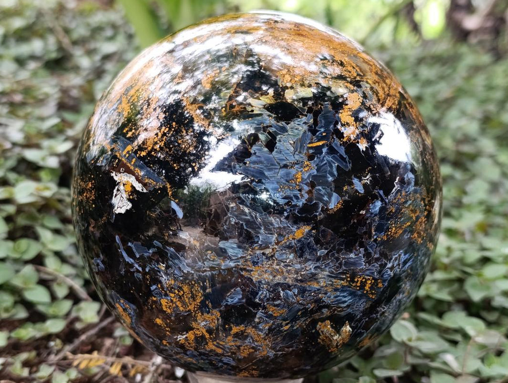 Polished Large Ultra Rare Pietersite Sphere x 1 From Outjo, Namibia