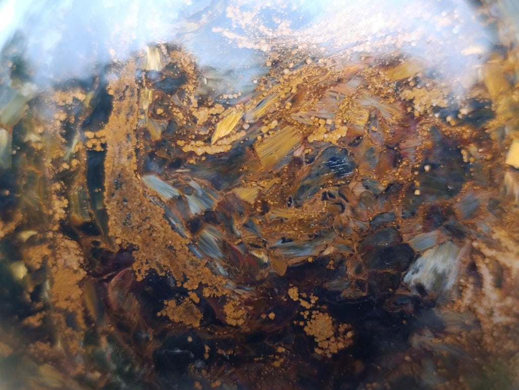 Polished Large Ultra Rare Pietersite Sphere x 1 From Outjo, Namibia