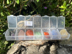 Polished Gemstone Chakra Set of Seven Stones - Sold Per Set - From Southern Africa