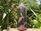 Polished Pink Rhodonite Display Crystal x 1 From Madagascar