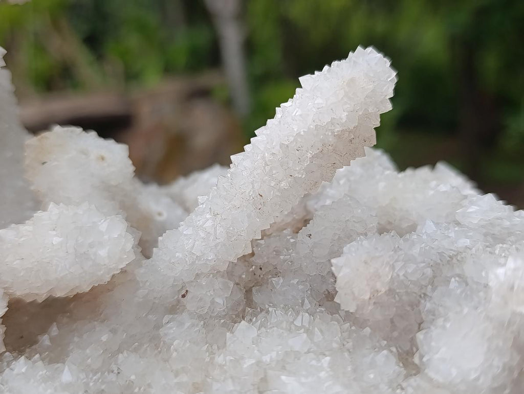Natural XL Lesotho Snow Finger Crystal Cluster x 1 From Albert's Mountain, Lesotho