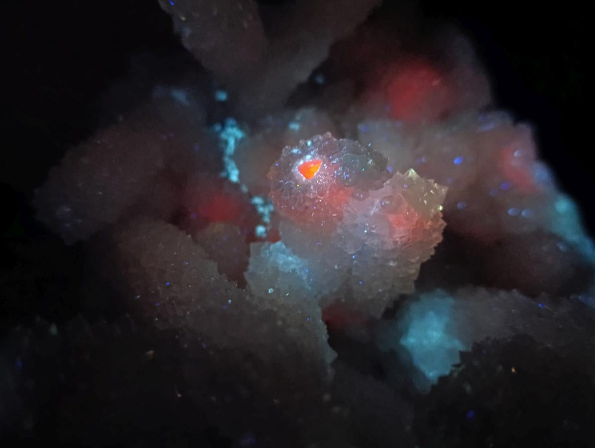 Natural Large Lesotho Snow Finger Crystal Cluster x 1 From Albert's Mountain, Lesotho