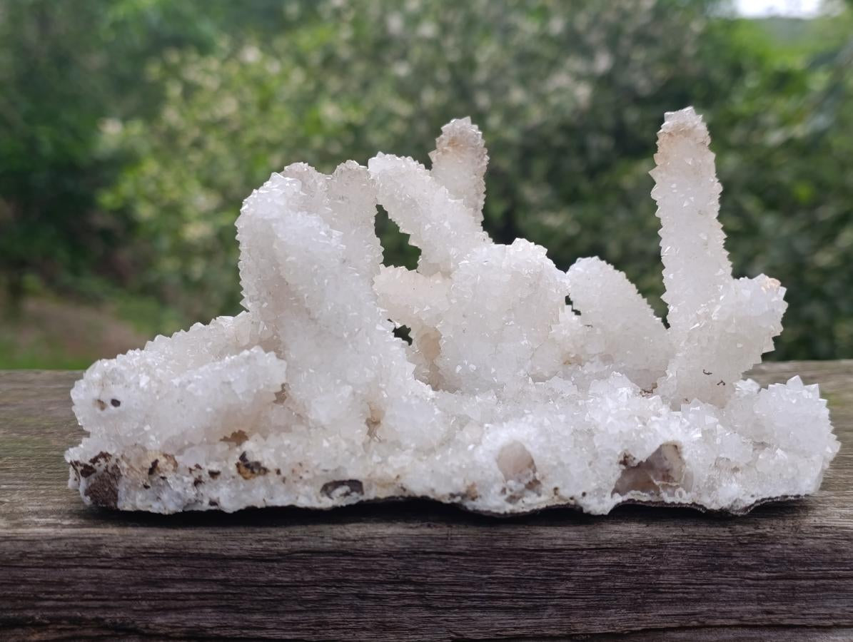 Natural Large Lesotho Snow Finger Crystal Cluster x 1 From Albert's Mountain, Lesotho
