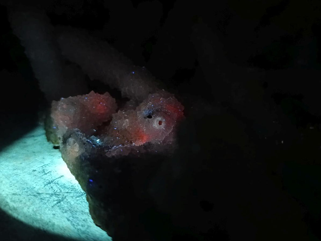 Natural Large Lesotho Snow Finger Crystal Cluster x 1 From Albert's Mountain, Lesotho