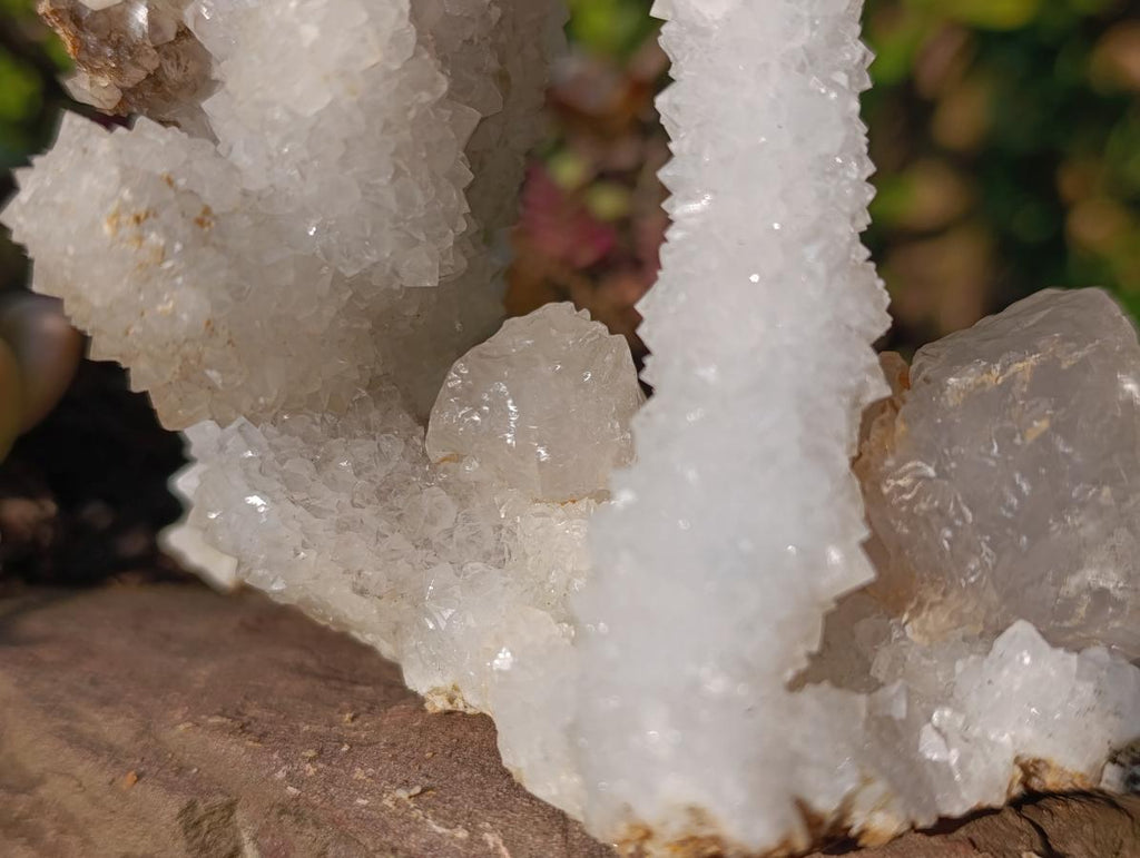 Natural Large Lesotho Snow Finger Crystal Cluster x 1 From Albert's Mountain, Lesotho