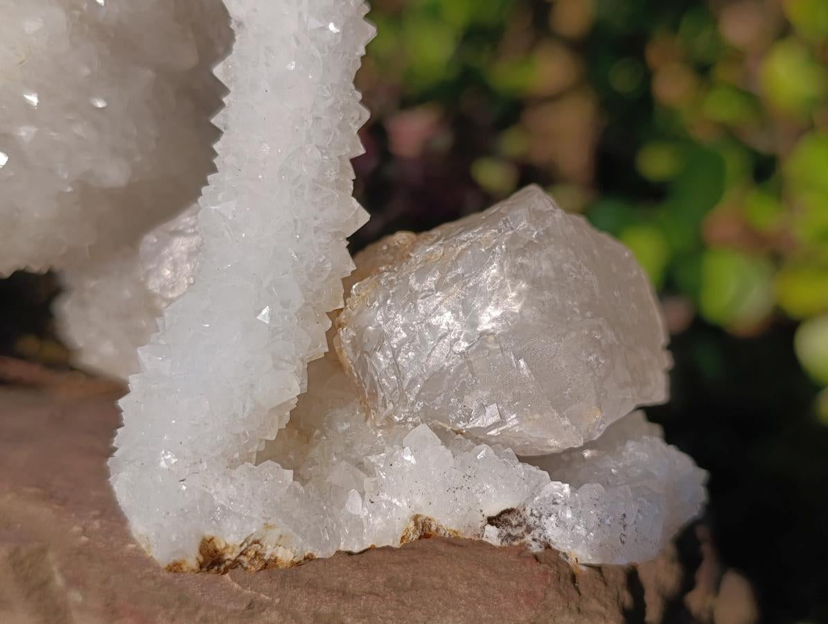 Natural Large Lesotho Snow Finger Crystal Cluster x 1 From Albert's Mountain, Lesotho