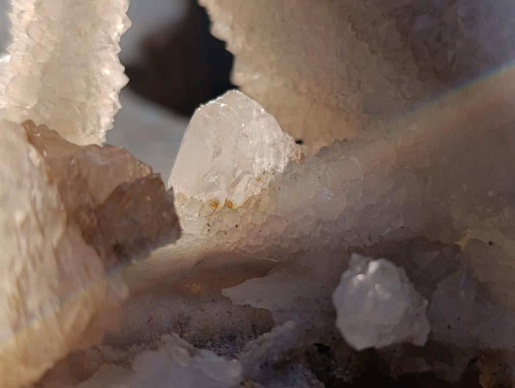 Natural Large Lesotho Snow Finger Crystal Cluster x 1 From Albert's Mountain, Lesotho