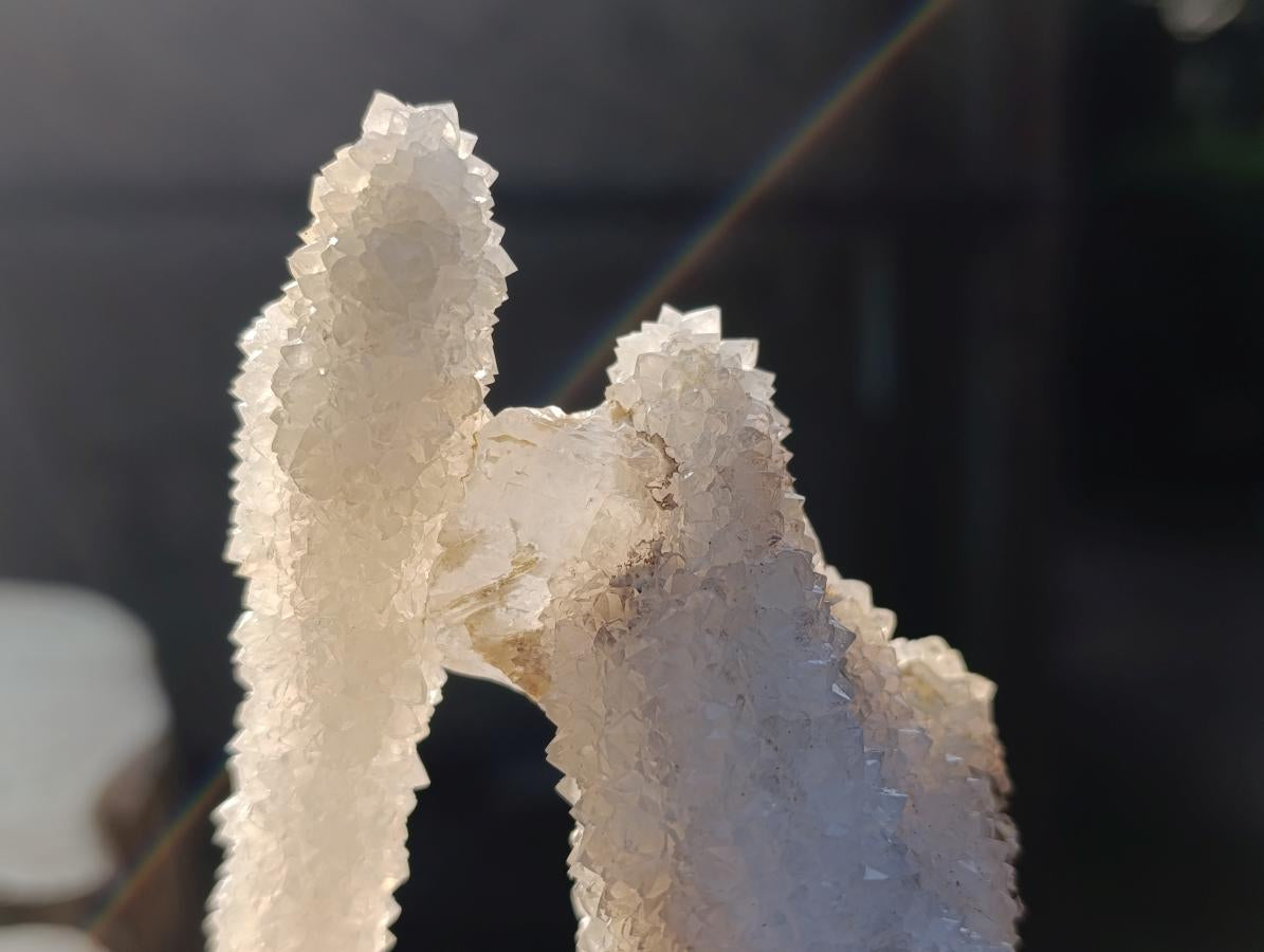 Natural Large Lesotho Snow Finger Crystal Cluster x 1 From Albert's Mountain, Lesotho