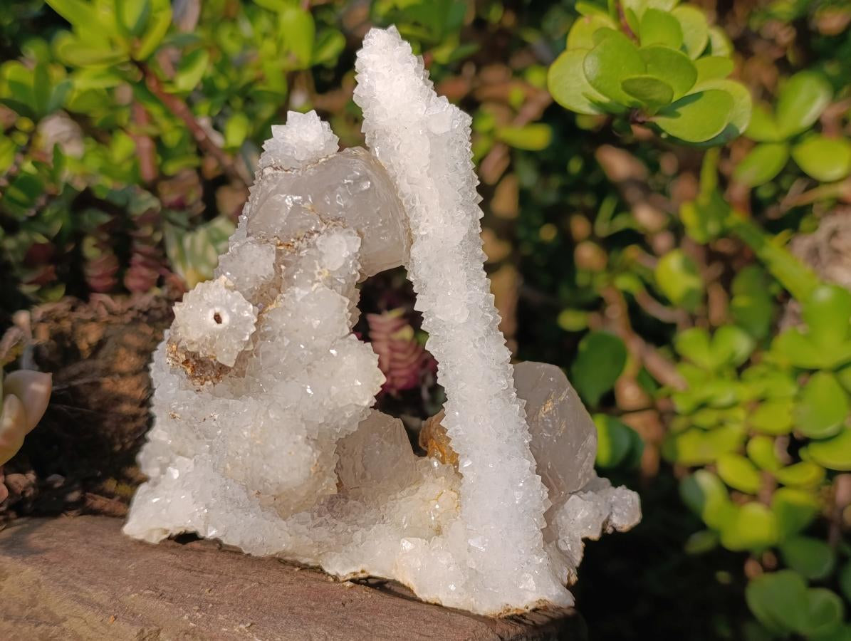 Natural Large Lesotho Snow Finger Crystal Cluster x 1 From Albert's Mountain, Lesotho
