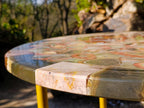 Hand Made Polychrome Jasper Table Top x 1 From Madagascar