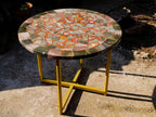 Hand Made Polychrome Jasper Table Top x 1 From Madagascar