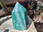 Polished Budstone Display Crystal x 1 From Swaziland