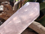 Polished Gemmy Pink Rose Quartz Display Crystal x 1 From Ambatondrazaka, Madagascar