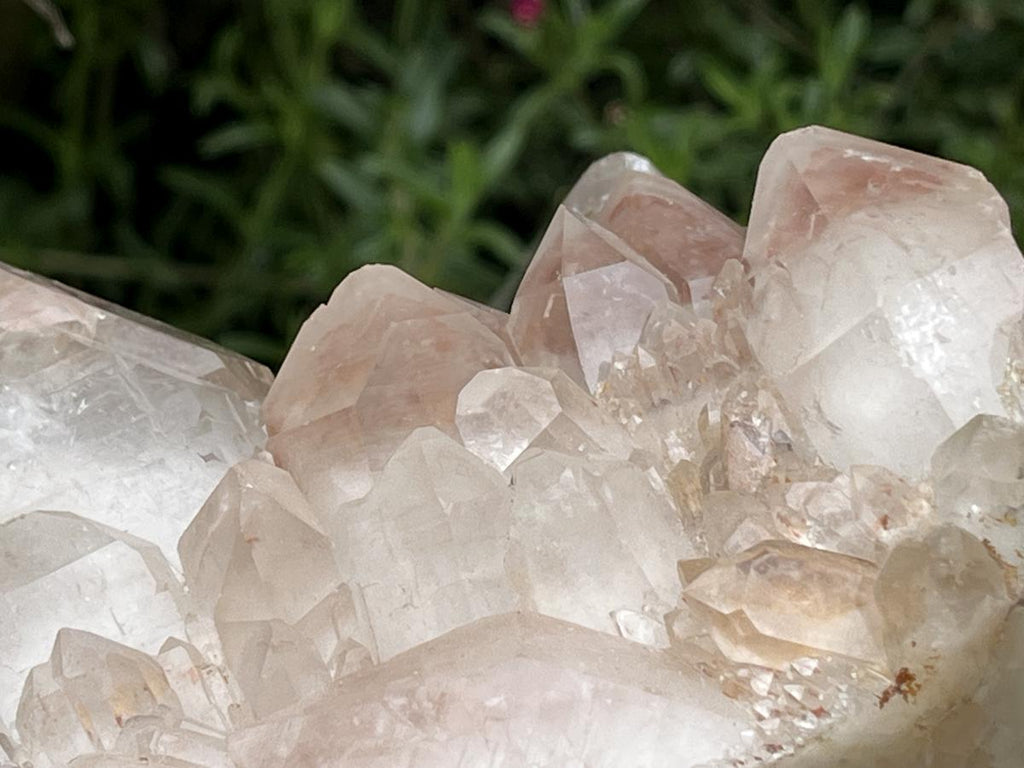 Natural Large Hematoid Quartz Crystal Cluster x 1 From Karoi, Zimbabwe