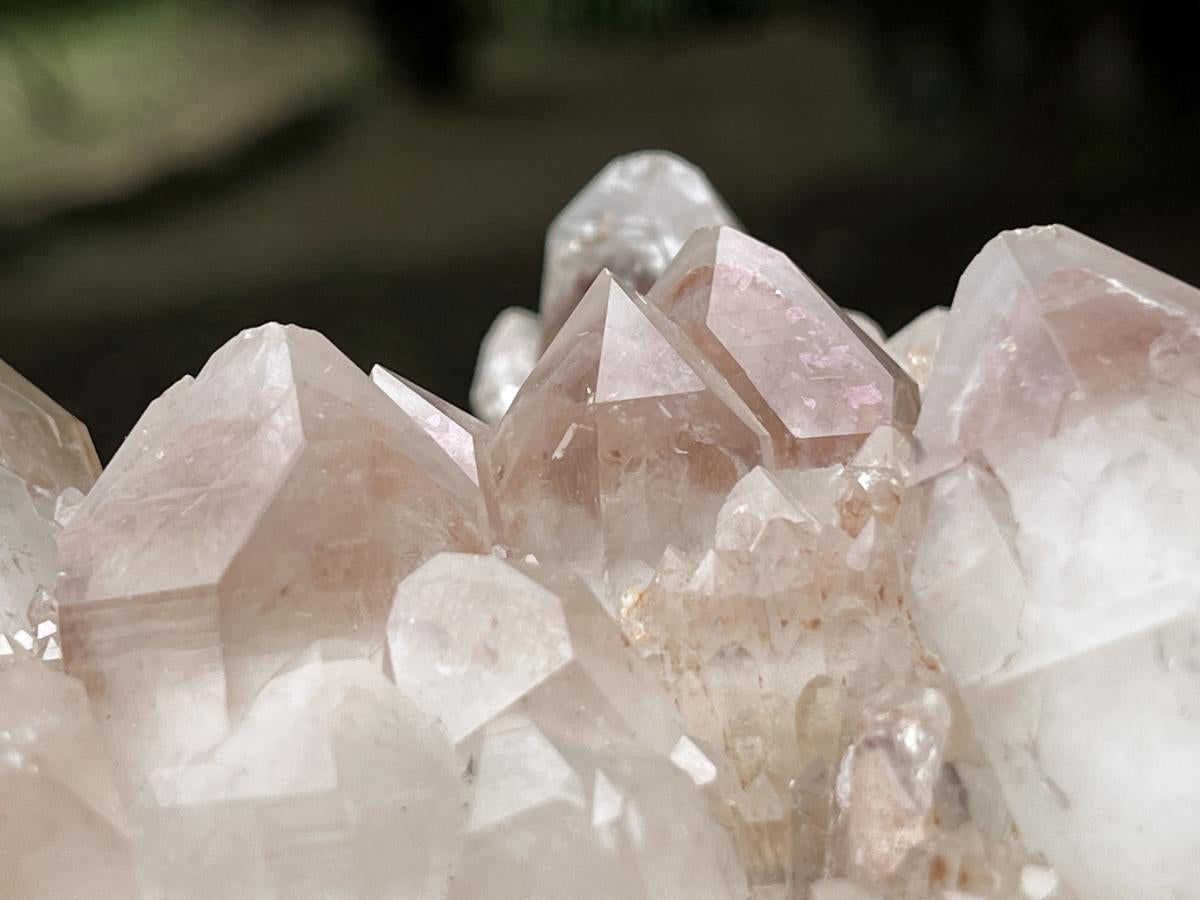 Natural Large Hematoid Quartz Crystal Cluster x 1 From Karoi, Zimbabwe