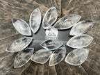 Polished Bag of 12 Rock Crystal Angel Tears - Sold Per Item - From Madagascar