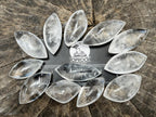 Polished Bag of 12 Rock Crystal Angel Tears - Sold Per Item - From Madagascar