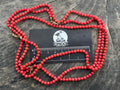 Hand Made Red Coral Bead Necklaces - Sold Per Item - From Philippines