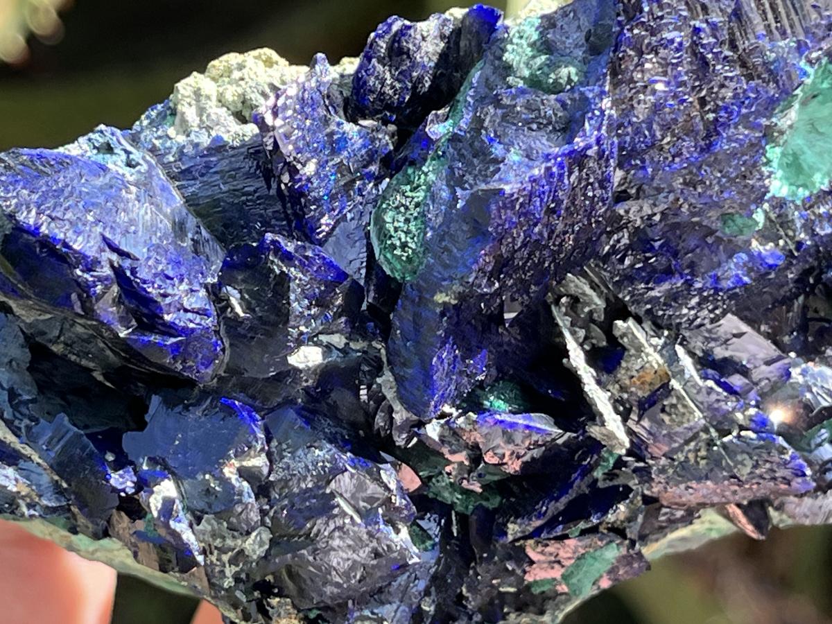 Natural Ultra Rare Large Azurite Crystal Specimen x 1 From Tsumeb, Namibia