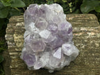 Natural Medium Jacaranda Amethyst Crystal Plate Cluster x 1 From Mumbwa, Zambia