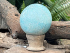Polished Medium Amazonite Sphere x 1 From Zimbabwe