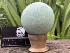 Polished Medium Amazonite Sphere x 1 From Zimbabwe