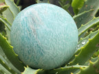 Polished Medium Amazonite Sphere x 1 From Zimbabwe