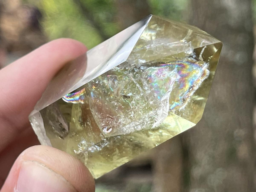 Polished Lemon Citrine Crystal x 1 From Madagascar