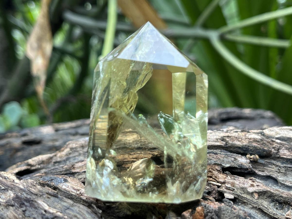 Polished Lemon Citrine Crystal x 1 From Madagascar
