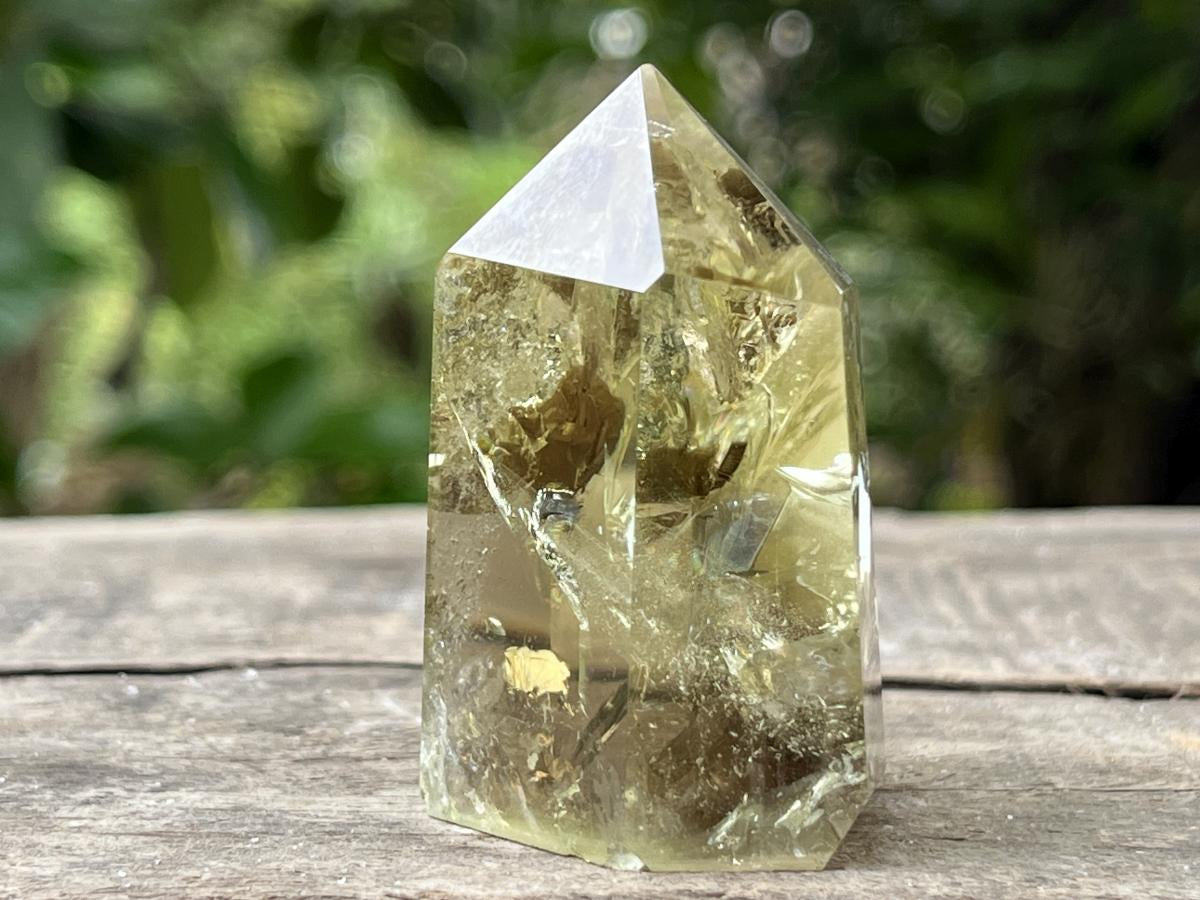 Polished Lemon Citrine Crystal x 1 From Madagascar