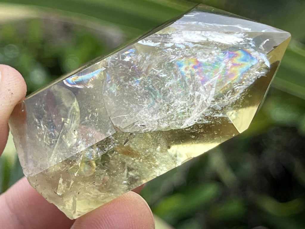 Polished Lemon Citrine Crystal x 1 From Madagascar