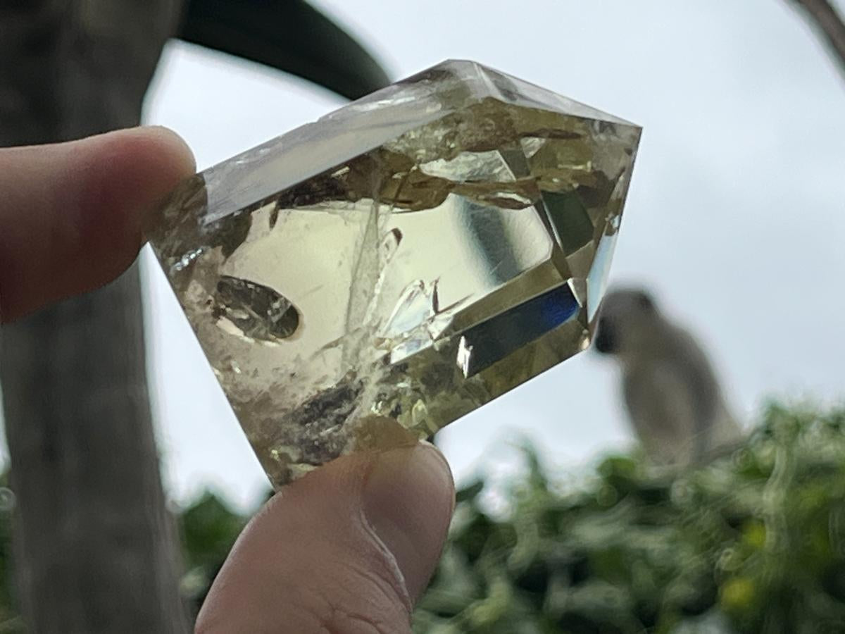 Polished Lemon Citrine Crystal x 1 From Madagascar