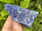 Natural Azurite Drusy Crystalline Specimen x 1 From Jakka Mine, Congo