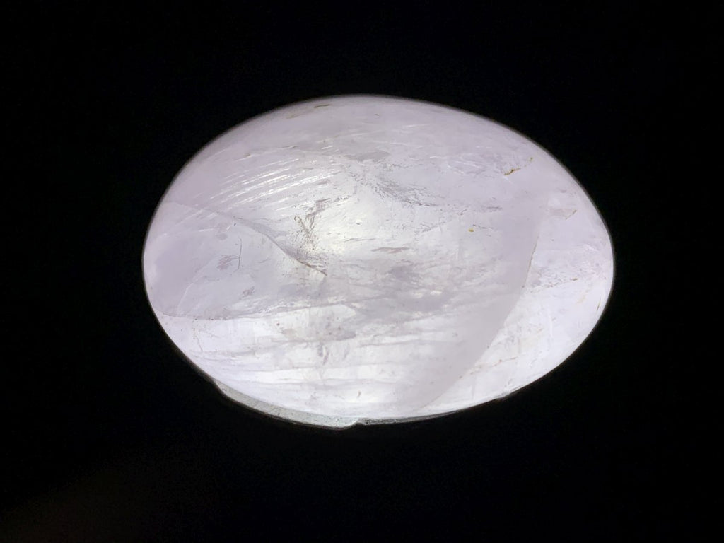 Polished Rose Quartz Palm Stone Basket Bouquet x 1 From Ambatondrazaka, Madagascar