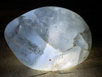 Polished Large Gemmy Blue Celestite Galet Free Form x 1 From Sakoany, Madagascar