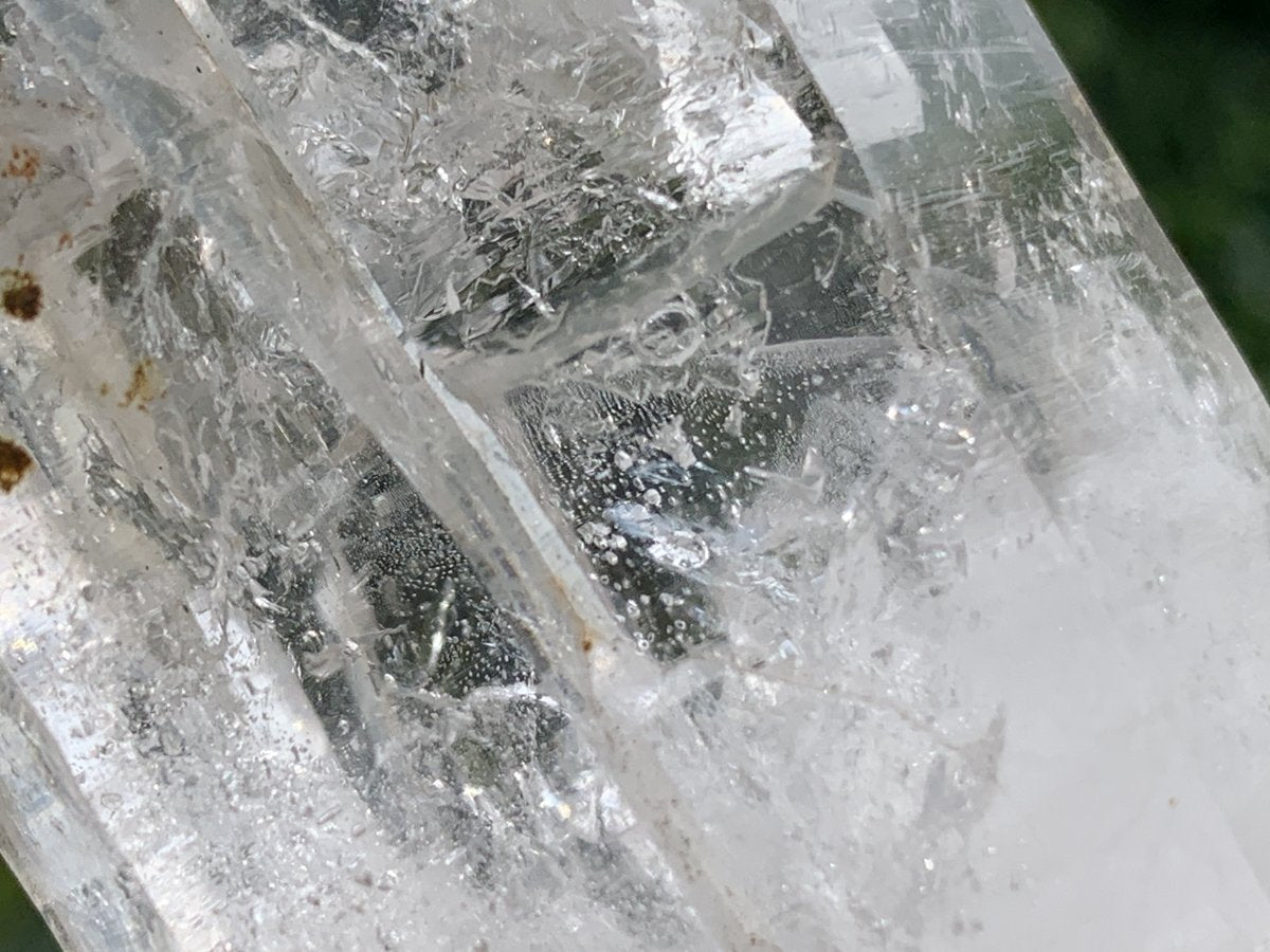 Natural Clear Multi-Terminated Quartz Crystal Specimen x 1 From Brandberg, Namibia