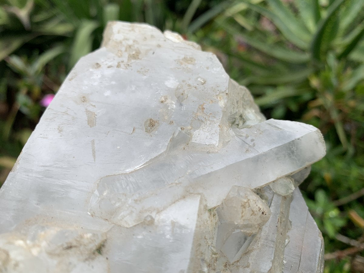 Natural Large Floater Quartz Crystal x 1 From Jan Coetzee Mine, Northern Cape, South Africa