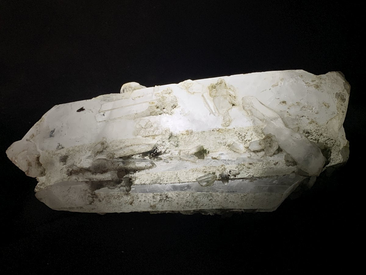 Natural Large Floater Quartz Crystal x 1 From Jan Coetzee Mine, Northern Cape, South Africa