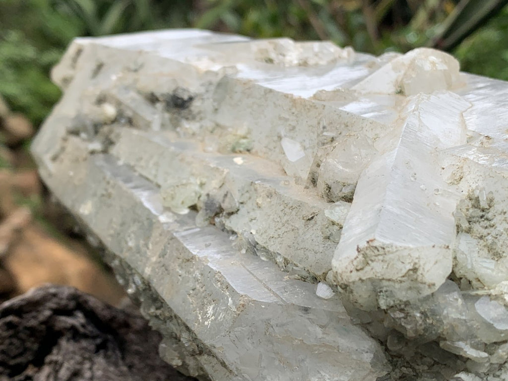 Natural Large Floater Quartz Crystal x 1 From Jan Coetzee Mine, Northern Cape, South Africa
