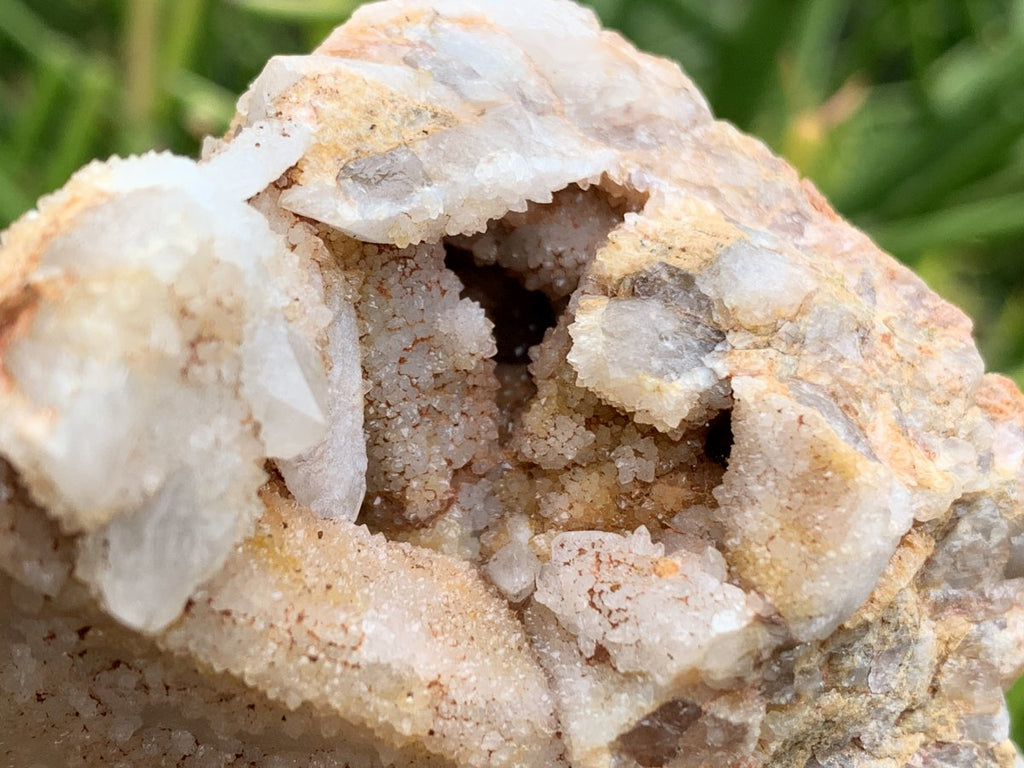Natural Tabular "Ice Cream Wafer" Drusy Spirit Quartz Specimen x 1 From Boekenhouthoek, South Africa