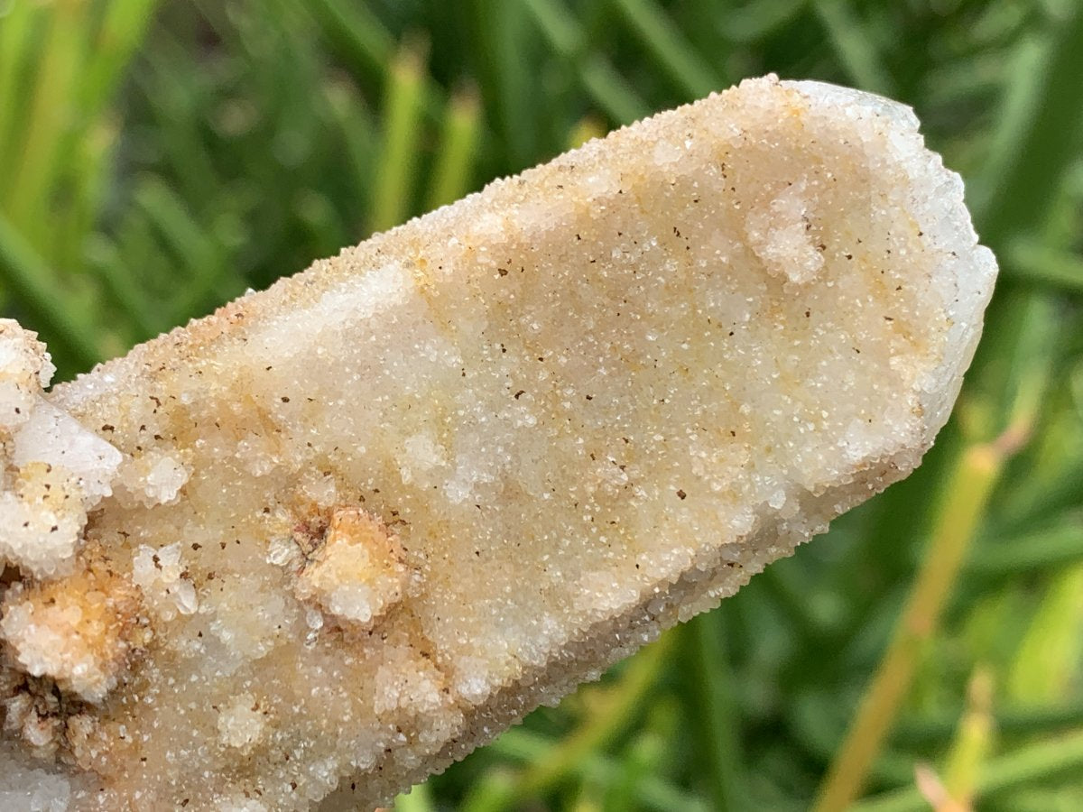 Natural Tabular "Ice Cream Wafer" Drusy Spirit Quartz Specimen x 1 From Boekenhouthoek, South Africa