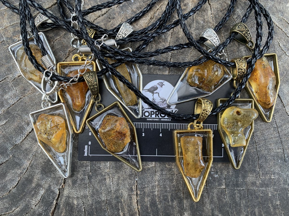 Hand Made Copal Amber Necklace - Sold Per Item - From Madagascar