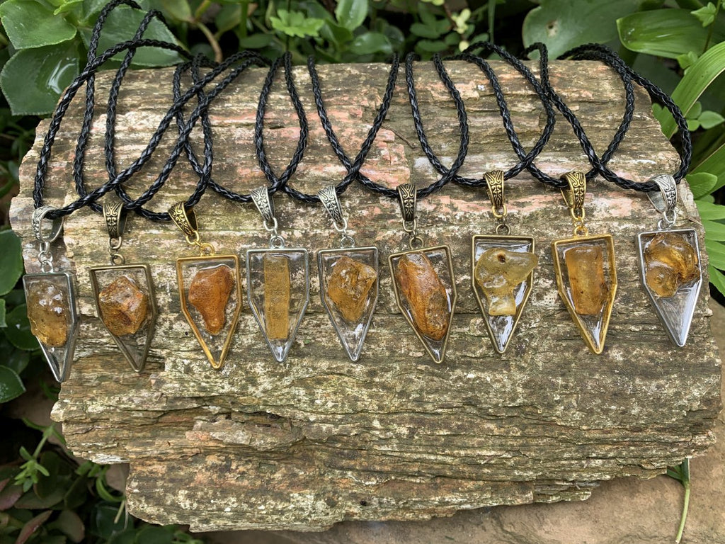 Hand Made Copal Amber Necklace - Sold Per Item - From Madagascar