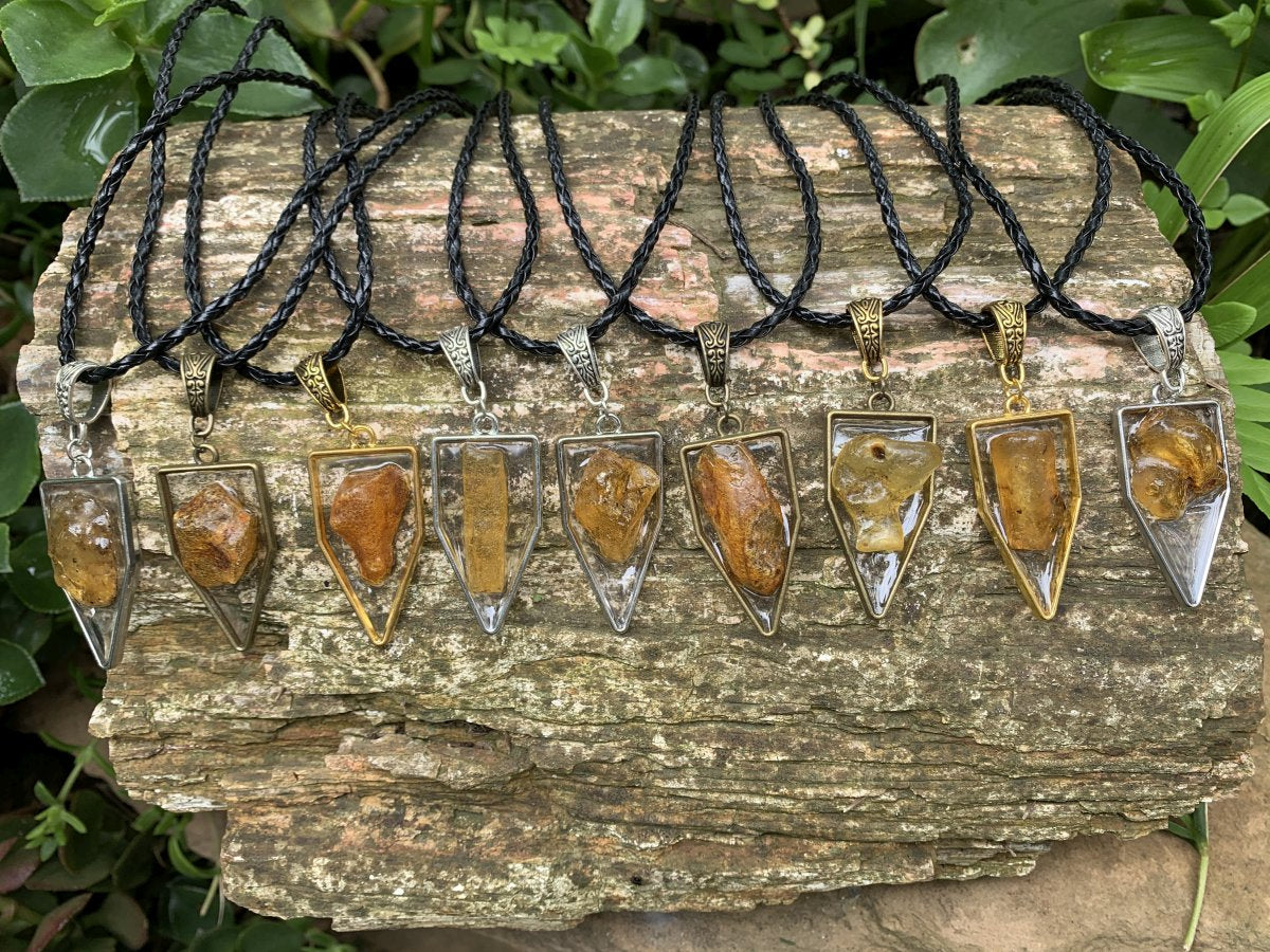 Hand Made Copal Amber Necklace - Sold Per Item - From Madagascar