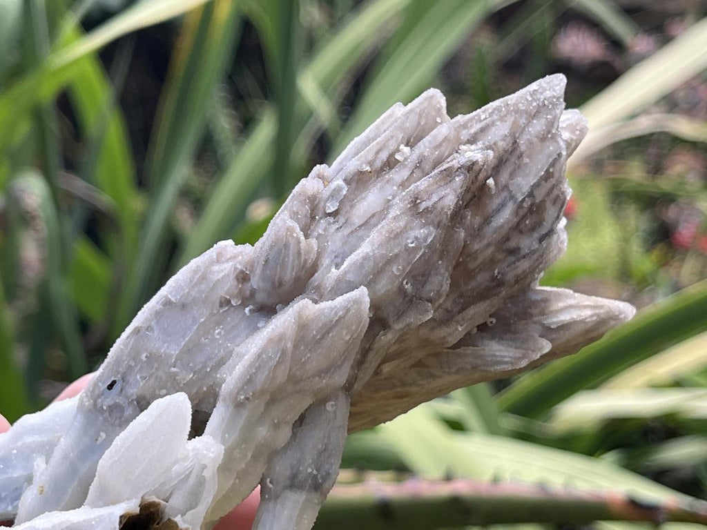 Natural Multi-Terminated Drusy Quartz Spearhead Calcite Sceptre x 1 From Albert's Mountain, Lesotho