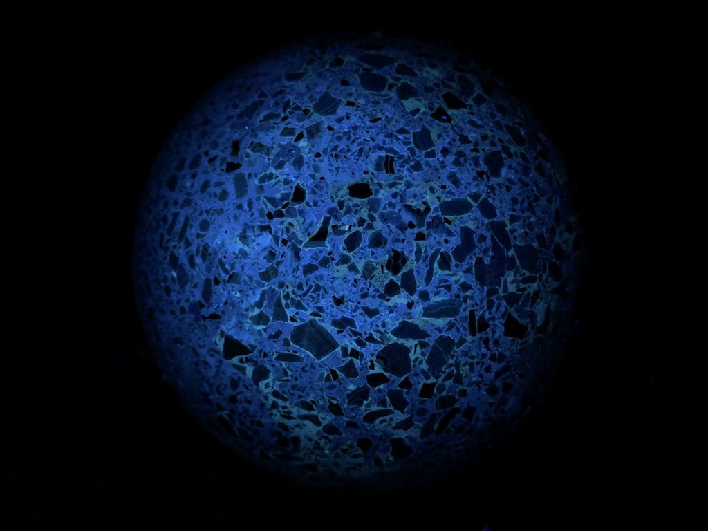 Polished Large Chrysocolla, Azurite and Malachite Conglomerate Sphere x 1 From Congo