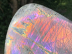 Polished Large Purple Sunset Labradorite Standing Free Form x 1 From Tulear, Madagascar