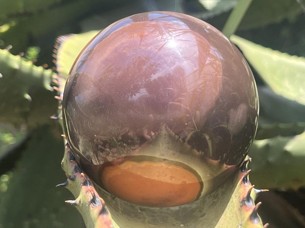 Polished Large Polychrome Picasso Jasper Sphere x 1 From Madagascar