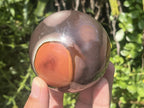 Polished Large Polychrome Picasso Jasper Sphere x 1 From Madagascar